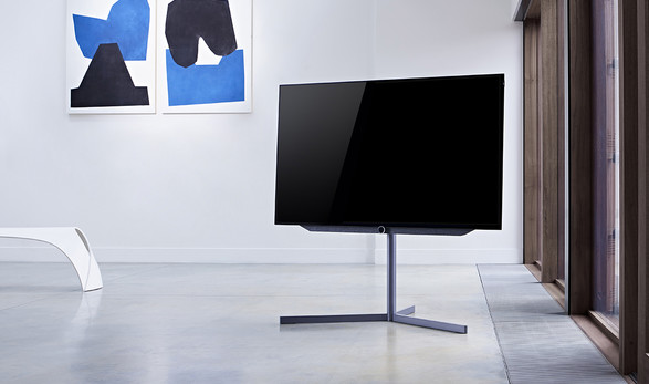 LOEWE bild 7 Fernseher | Smart TV mit Floorstand