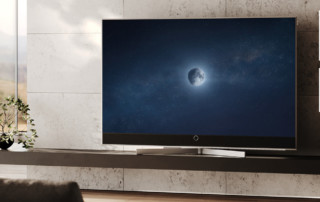 Audiovision-Auszeichnung für den Loewe stellar Smart-TV. Bester Ton, bestes Bild und bestes Design. Reddot Design Award 2024.